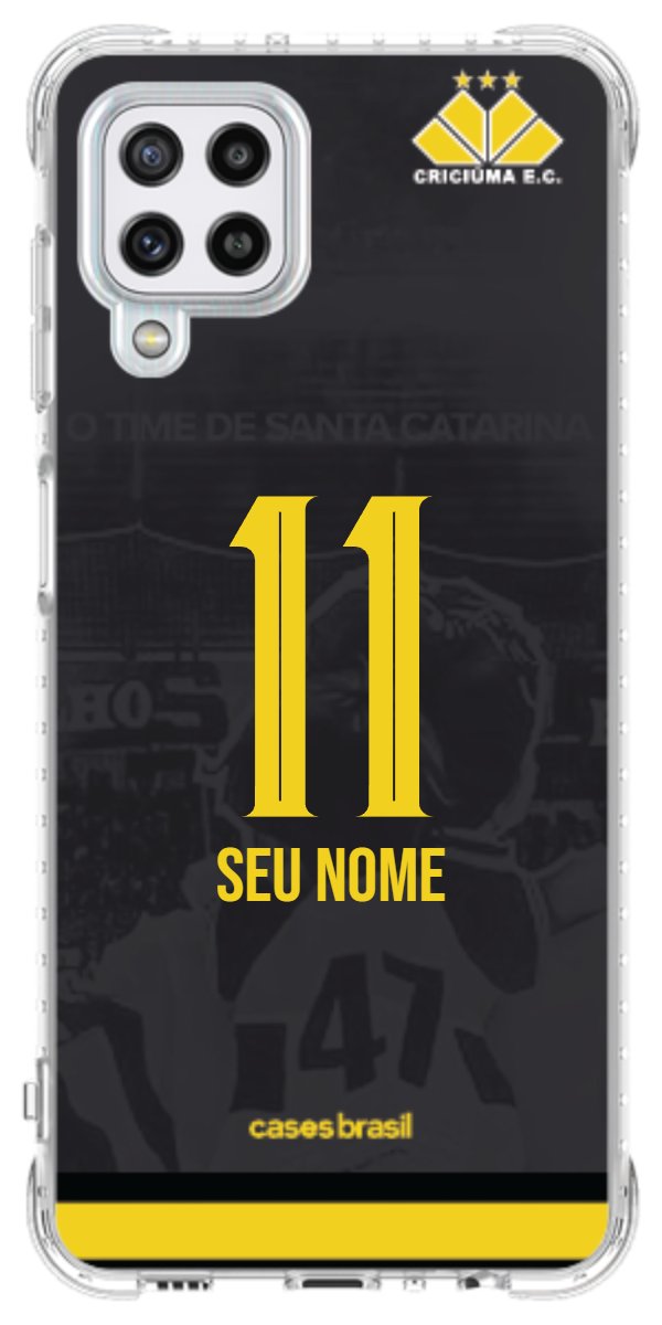 Capinha para celular Criciúma Estampa Oficial 14