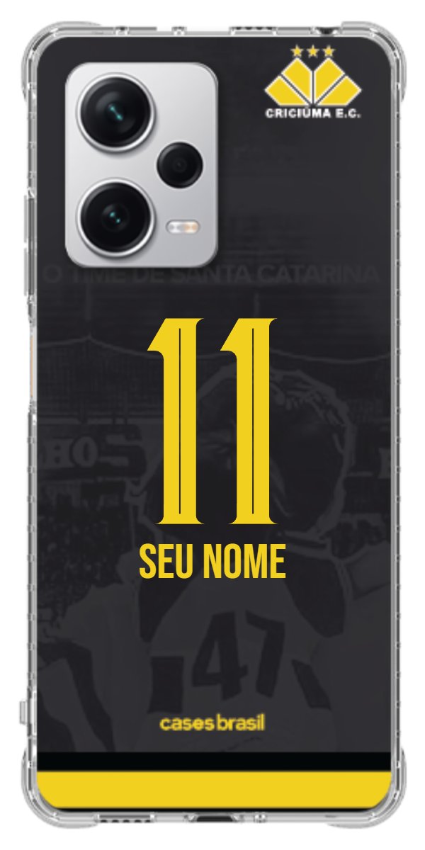 Capinha para celular Criciúma Estampa Oficial 14