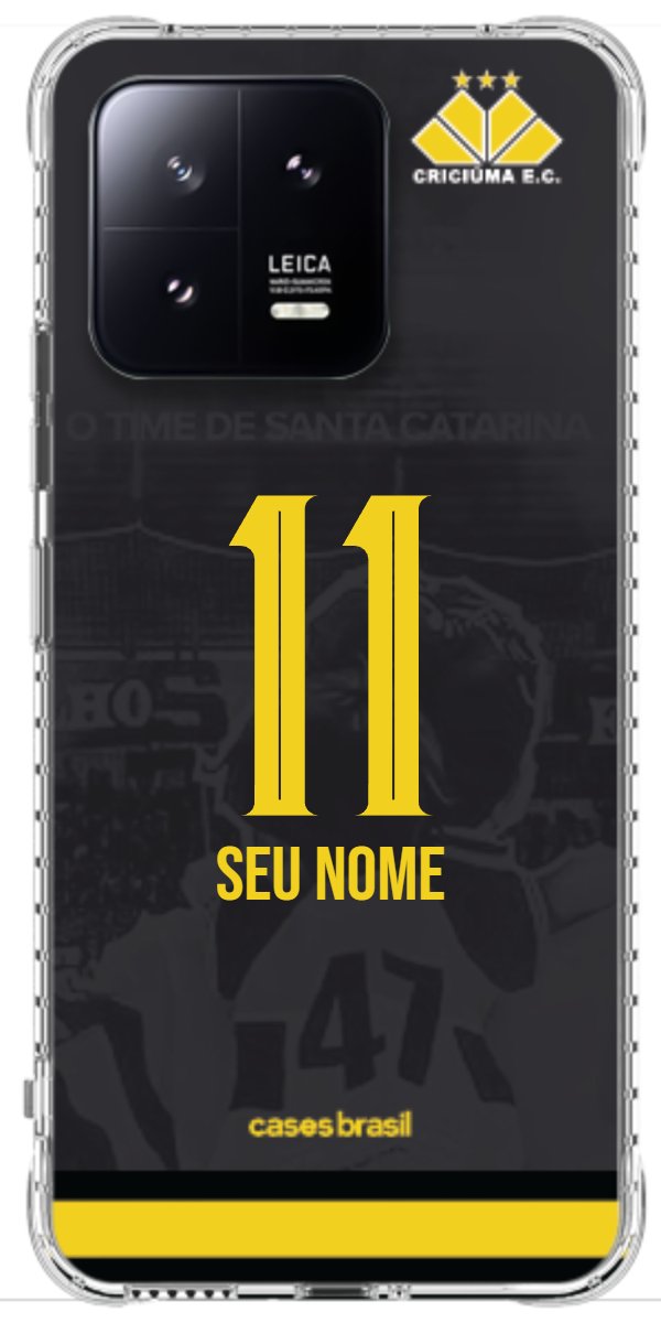 Capinha para celular Criciúma Estampa Oficial 14