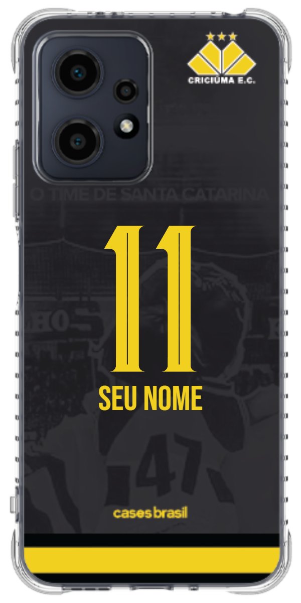 Capinha para celular Criciúma Estampa Oficial 14