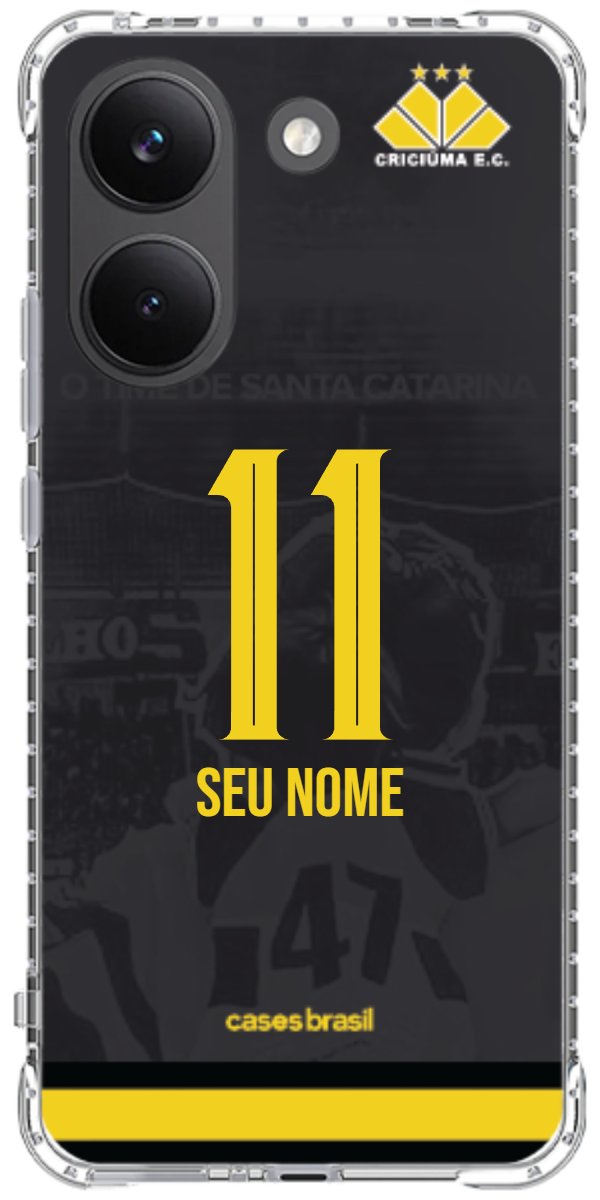 Capinha para celular Criciúma Estampa Oficial 14