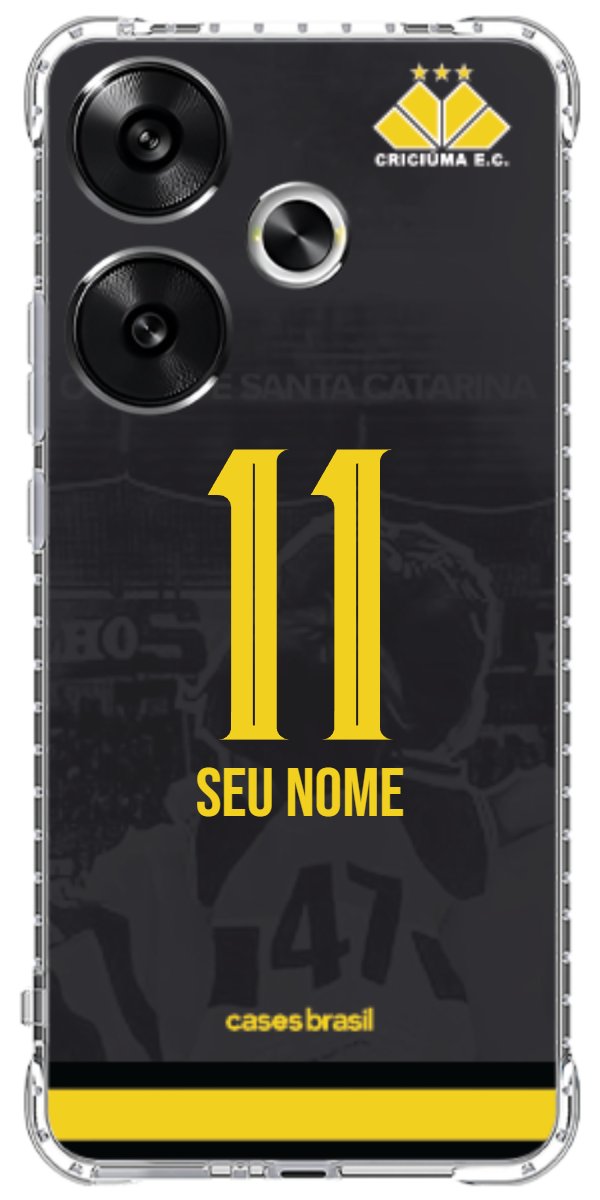Capinha para celular Criciúma Estampa Oficial 14