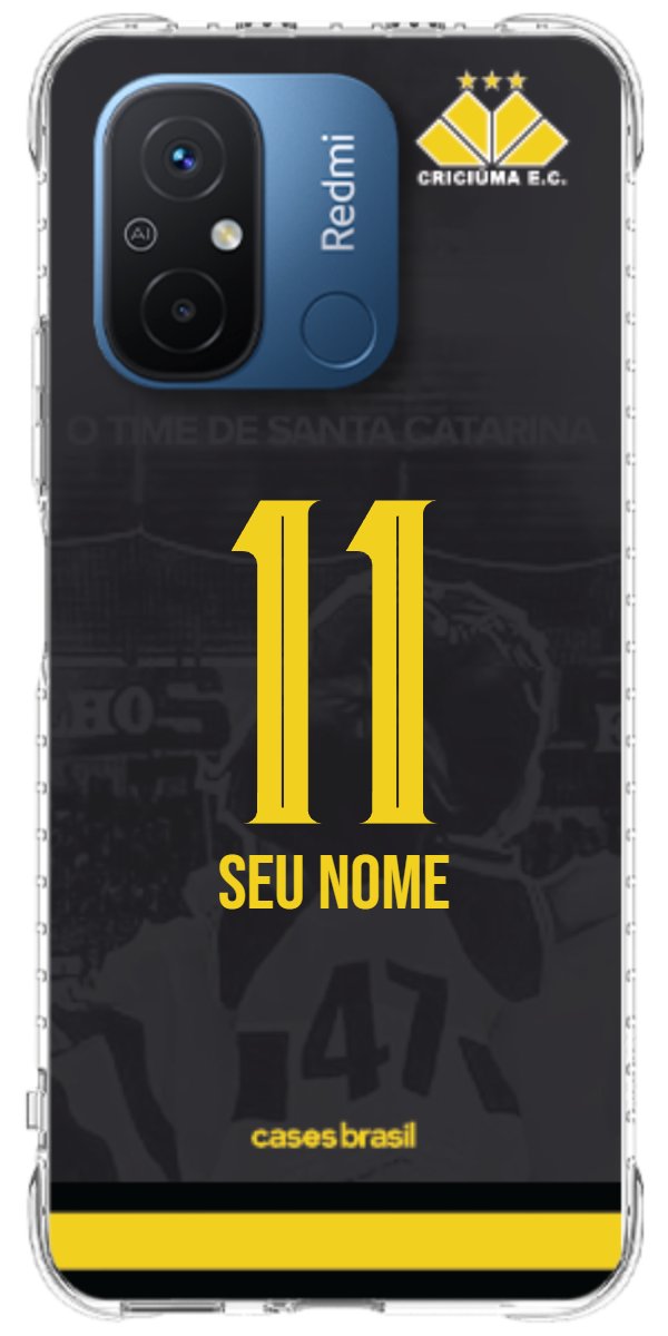 Capinha para celular Criciúma Estampa Oficial 14