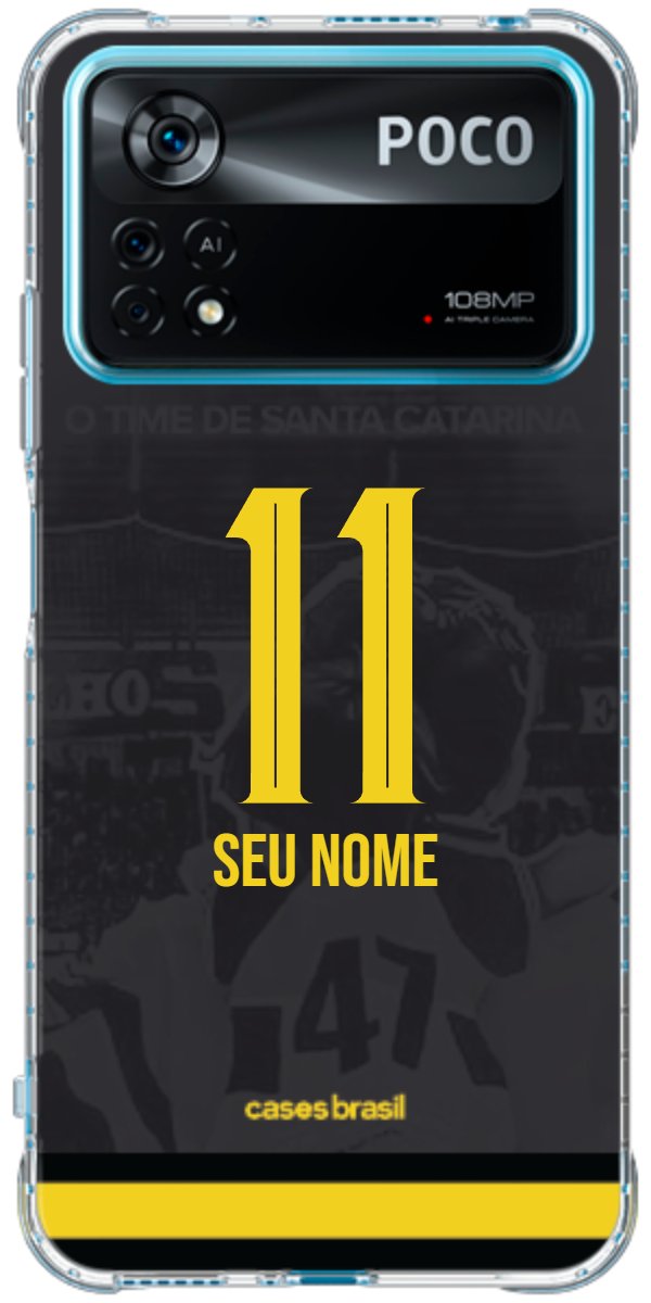 Capinha para celular Criciúma Estampa Oficial 14