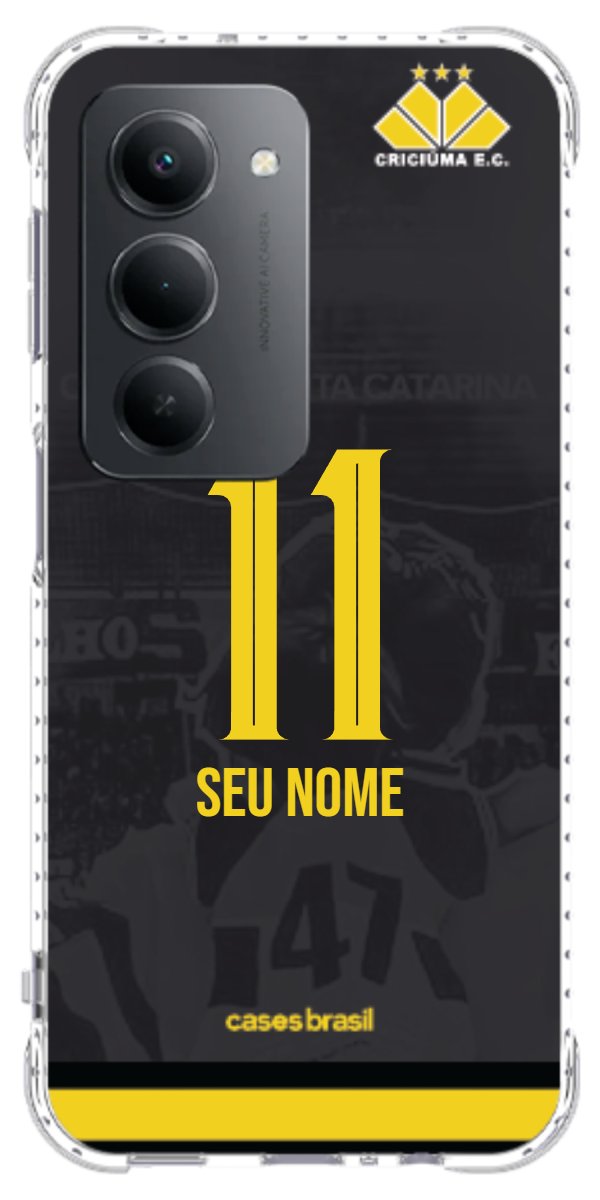 Capinha para celular Criciúma Estampa Oficial 14