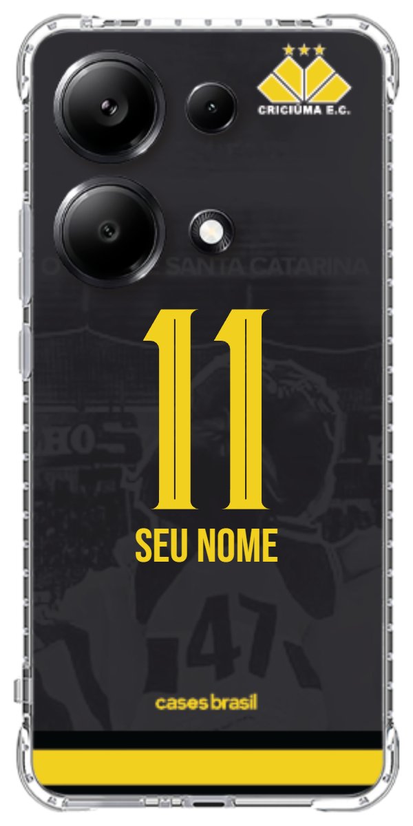 Capinha para celular Criciúma Estampa Oficial 14