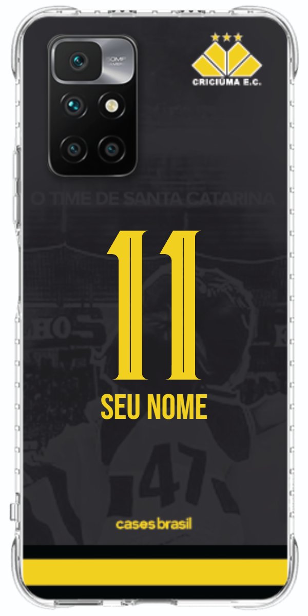 Capinha para celular Criciúma Estampa Oficial 14