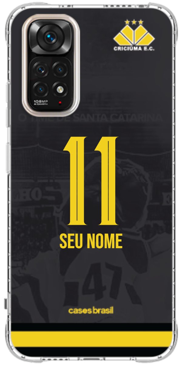Capinha para celular Criciúma Estampa Oficial 14