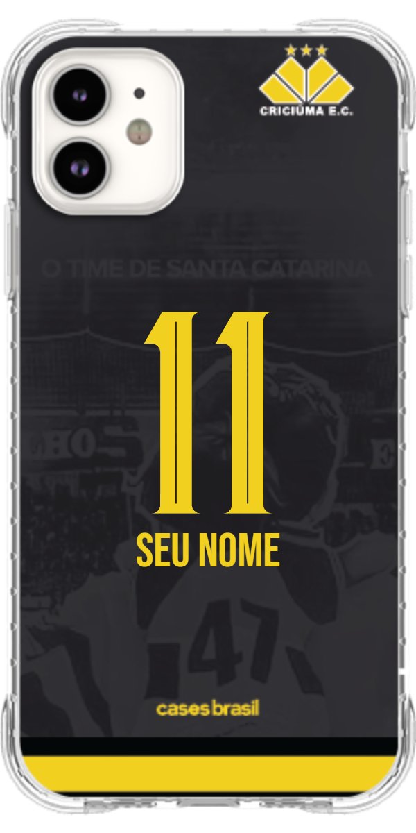 Capinha para celular Criciúma Estampa Oficial 14