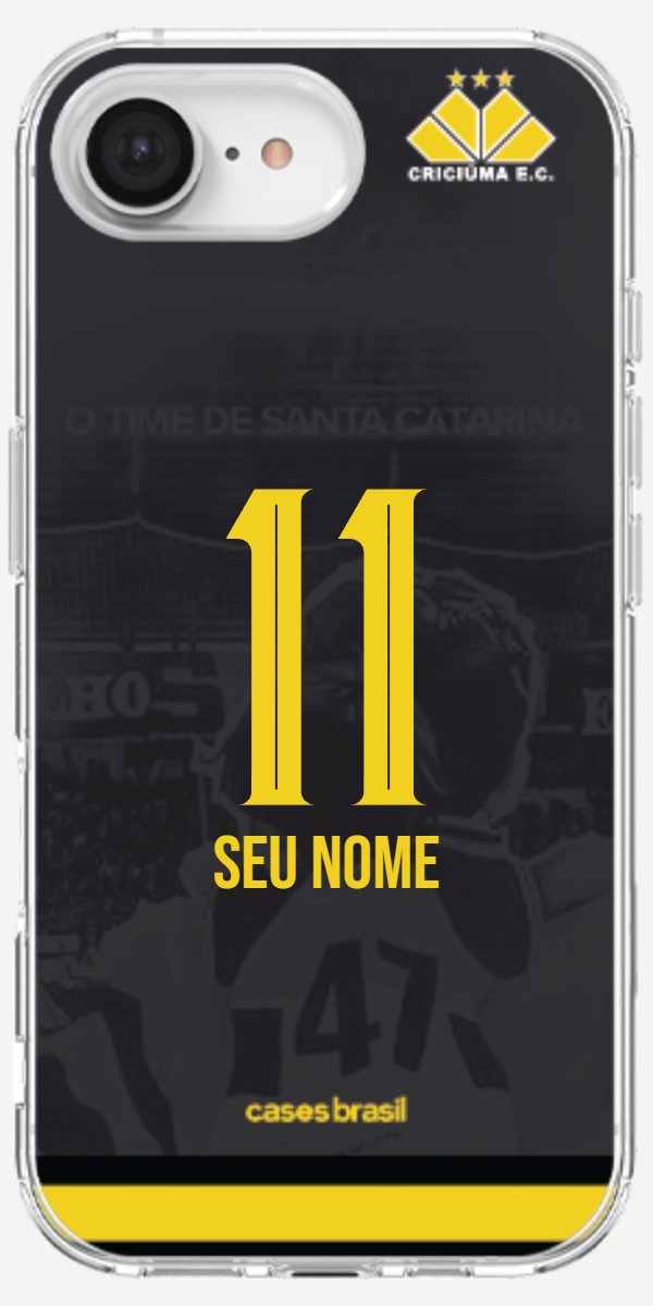 Capinha para celular Criciúma Estampa Oficial 14