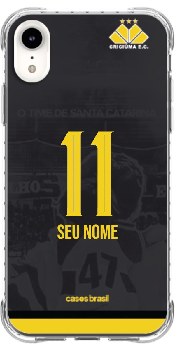 Capinha para celular Criciúma Estampa Oficial 14