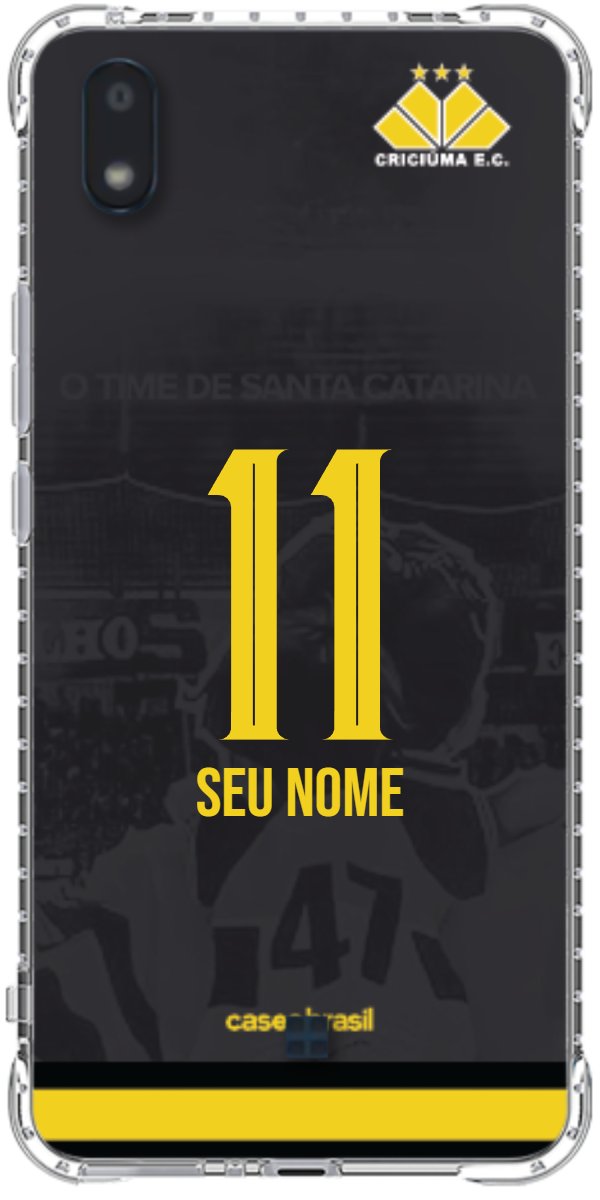 Capinha para celular Criciúma Estampa Oficial 14