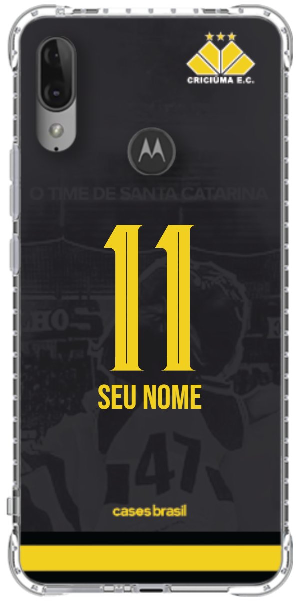 Capinha para celular Criciúma Estampa Oficial 14