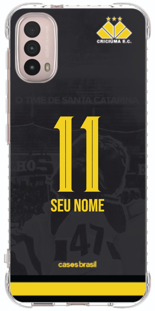 Capinha para celular Criciúma Estampa Oficial 14