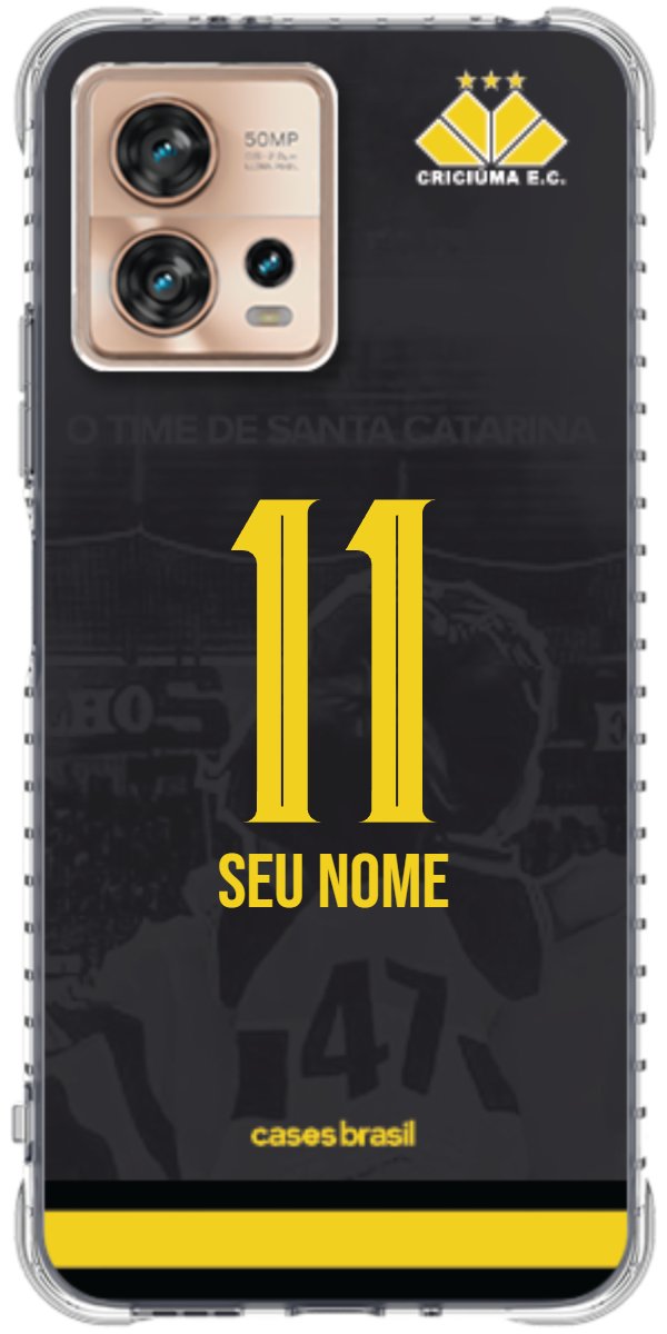 Capinha para celular Criciúma Estampa Oficial 14