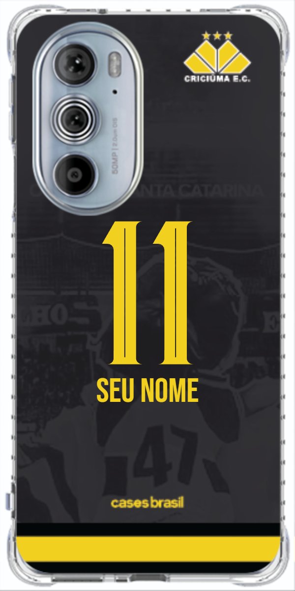 Capinha para celular Criciúma Estampa Oficial 14