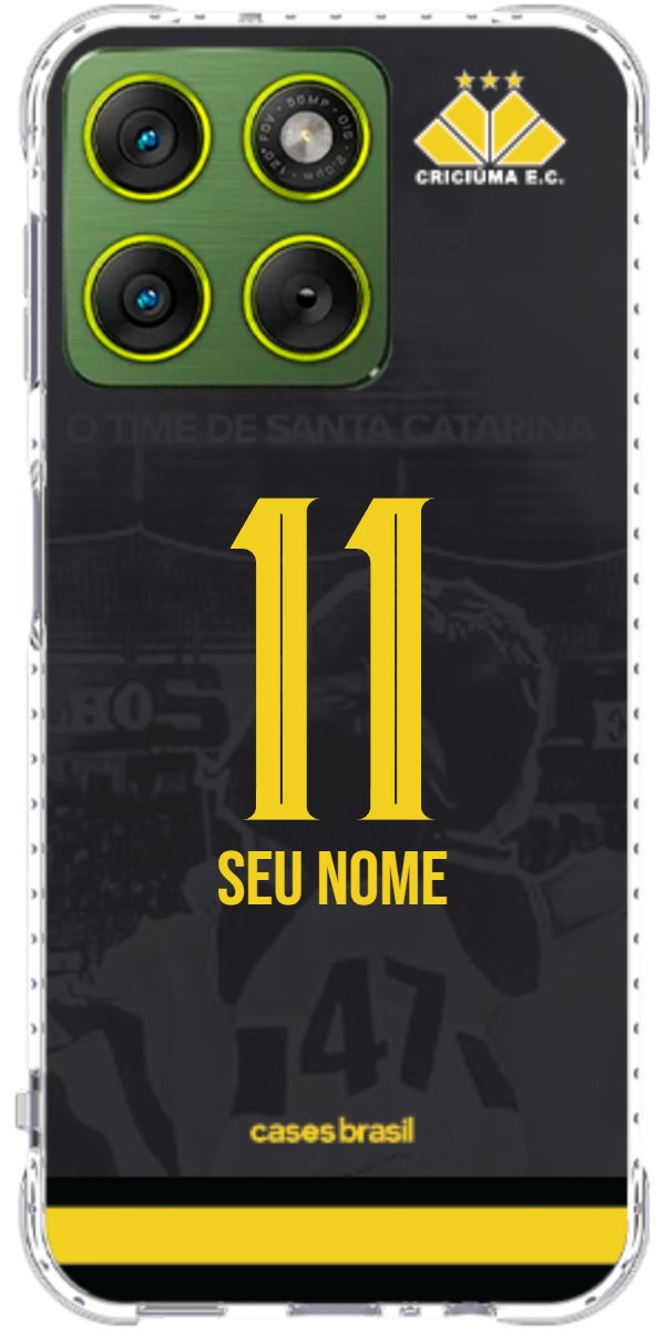 Capinha para celular Criciúma Estampa Oficial 14