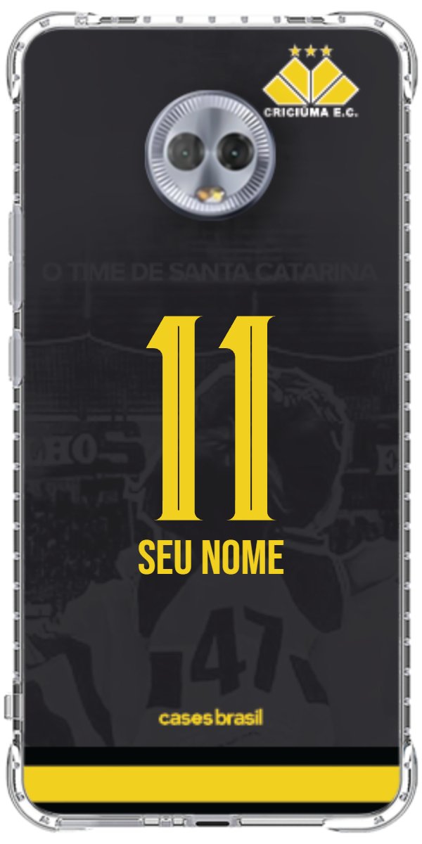 Capinha para celular Criciúma Estampa Oficial 14