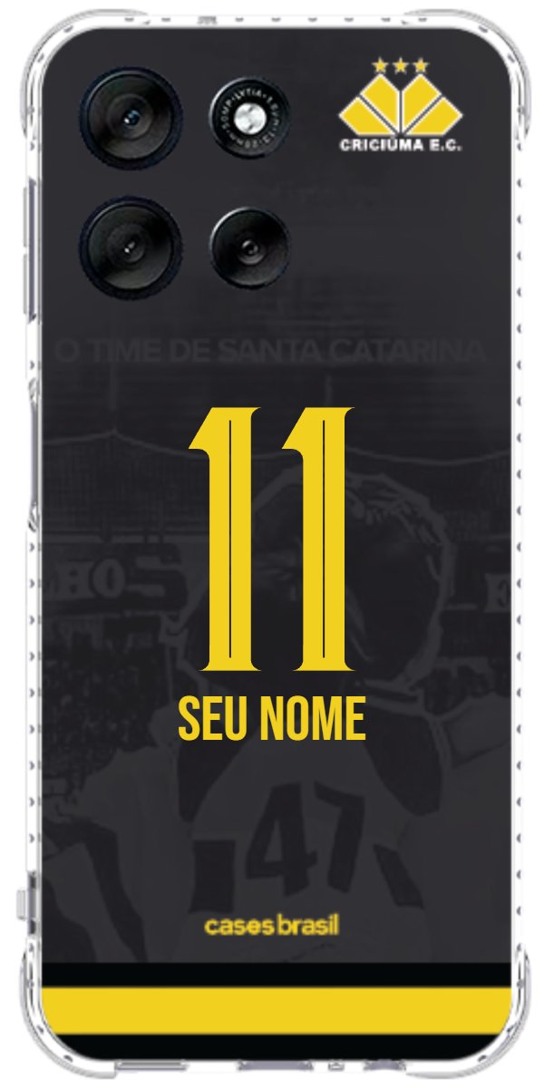 Capinha para celular Criciúma Estampa Oficial 14