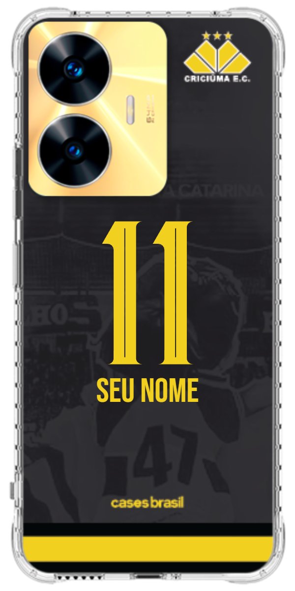 Capinha para celular Criciúma Estampa Oficial 14
