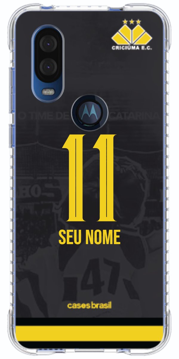 Capinha para celular Criciúma Estampa Oficial 14