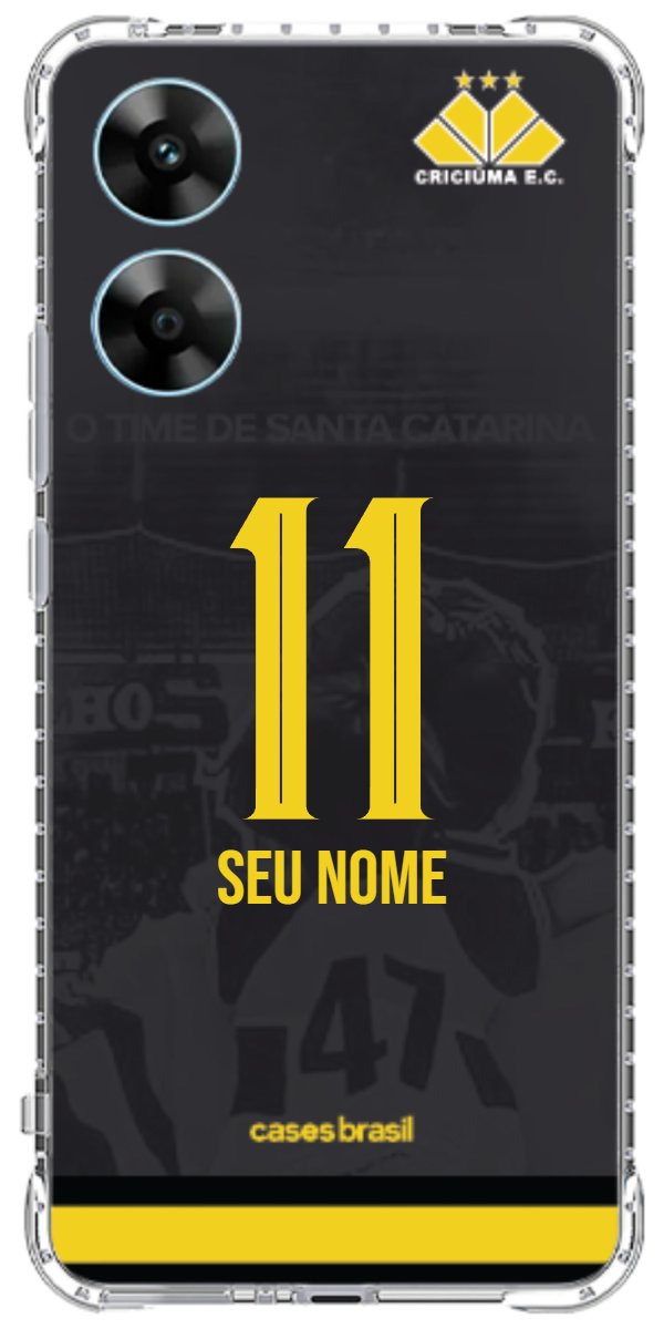 Capinha para celular Criciúma Estampa Oficial 14