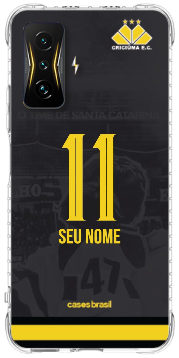 Capinha para celular Criciúma Estampa Oficial 14