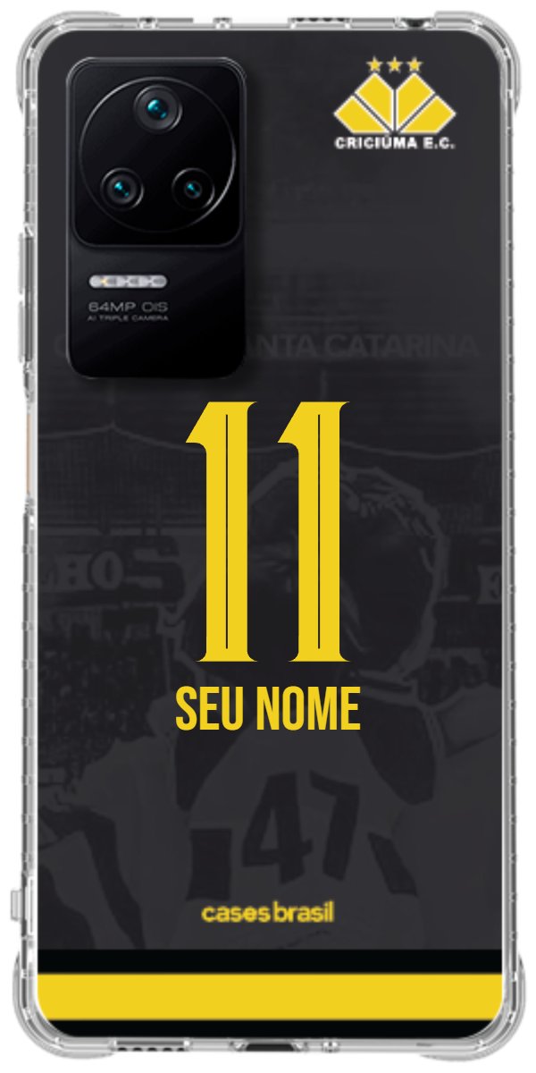 Capinha para celular Criciúma Estampa Oficial 14