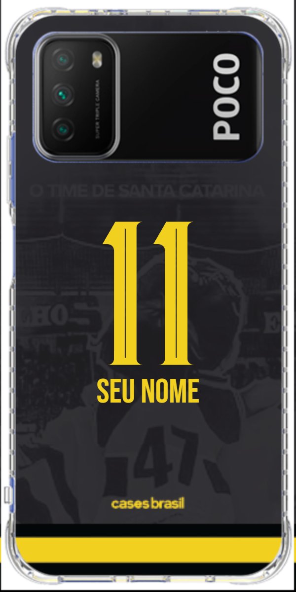 Capinha para celular Criciúma Estampa Oficial 14