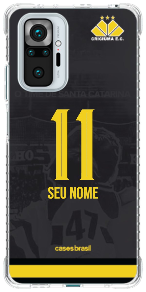 Capinha para celular Criciúma Estampa Oficial 14