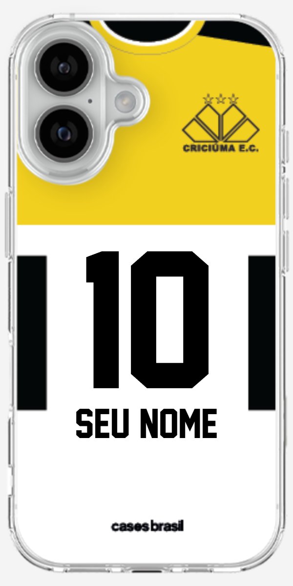 Capinha para Celular Criciúma Camisa Oficial 01