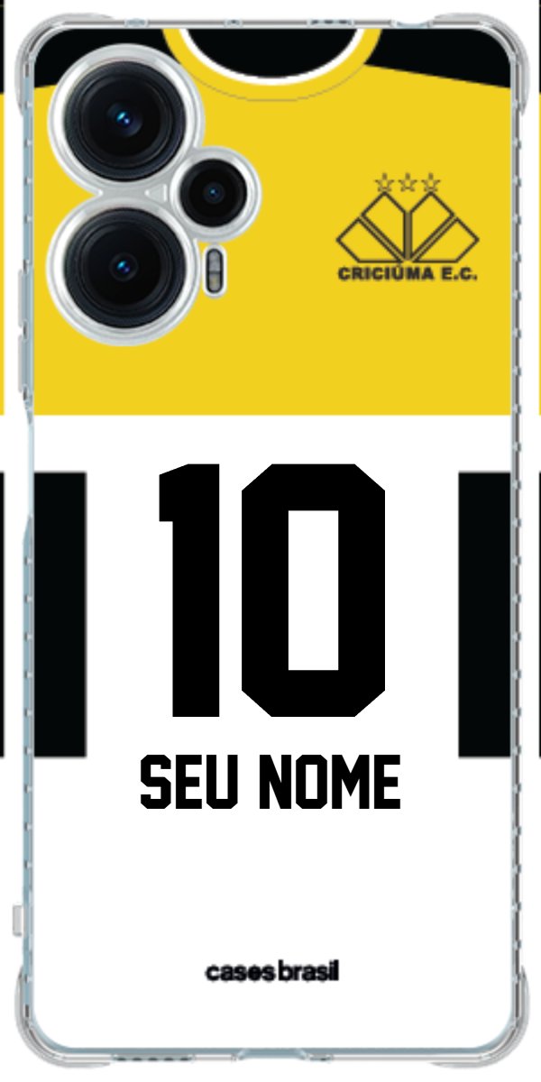 Capinha para Celular Criciúma Camisa Oficial 01
