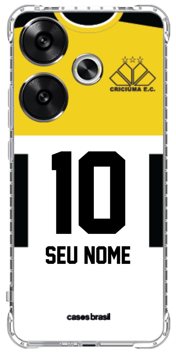 Capinha para Celular Criciúma Camisa Oficial 01