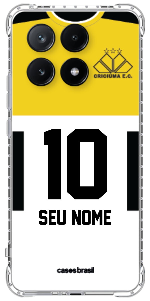 Capinha para Celular Criciúma Camisa Oficial 01