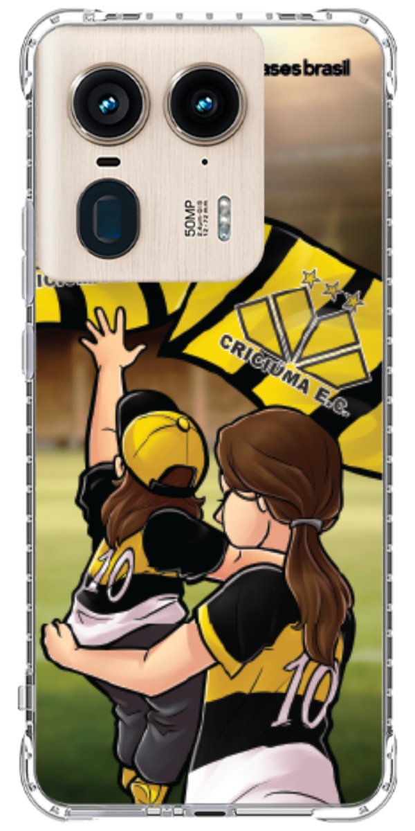 Capinha para celular Crciúma Torcedor Oficial 01
