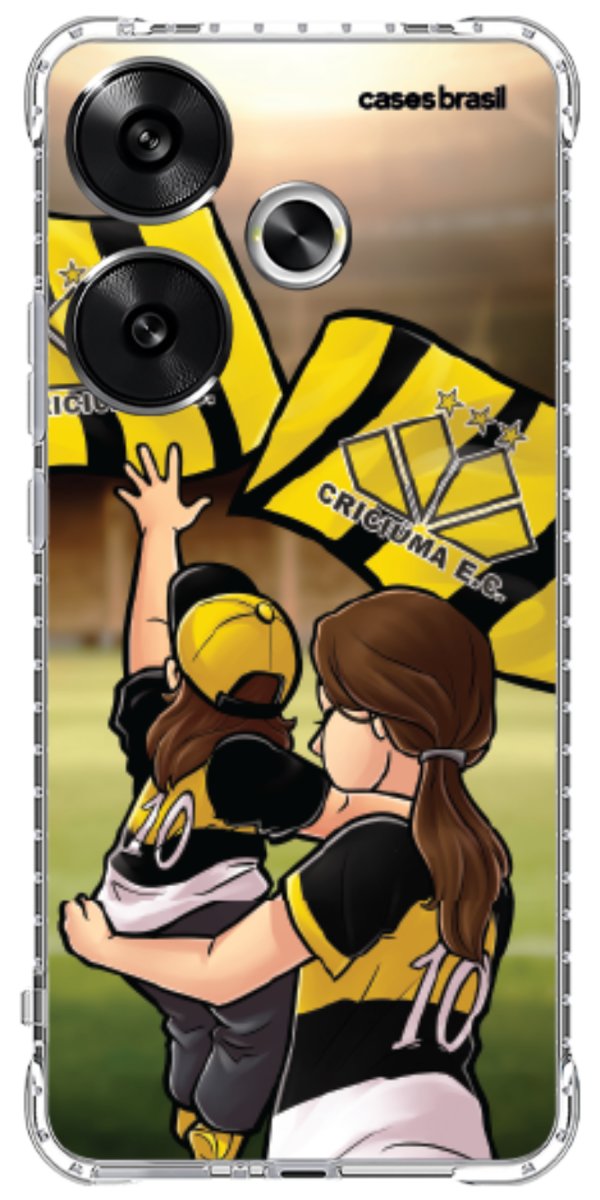 Capinha para celular Crciúma Torcedor Oficial 01