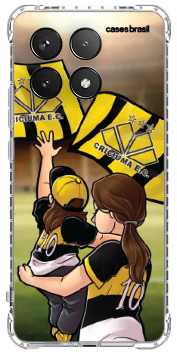Capinha para celular Crciúma Torcedor Oficial 01