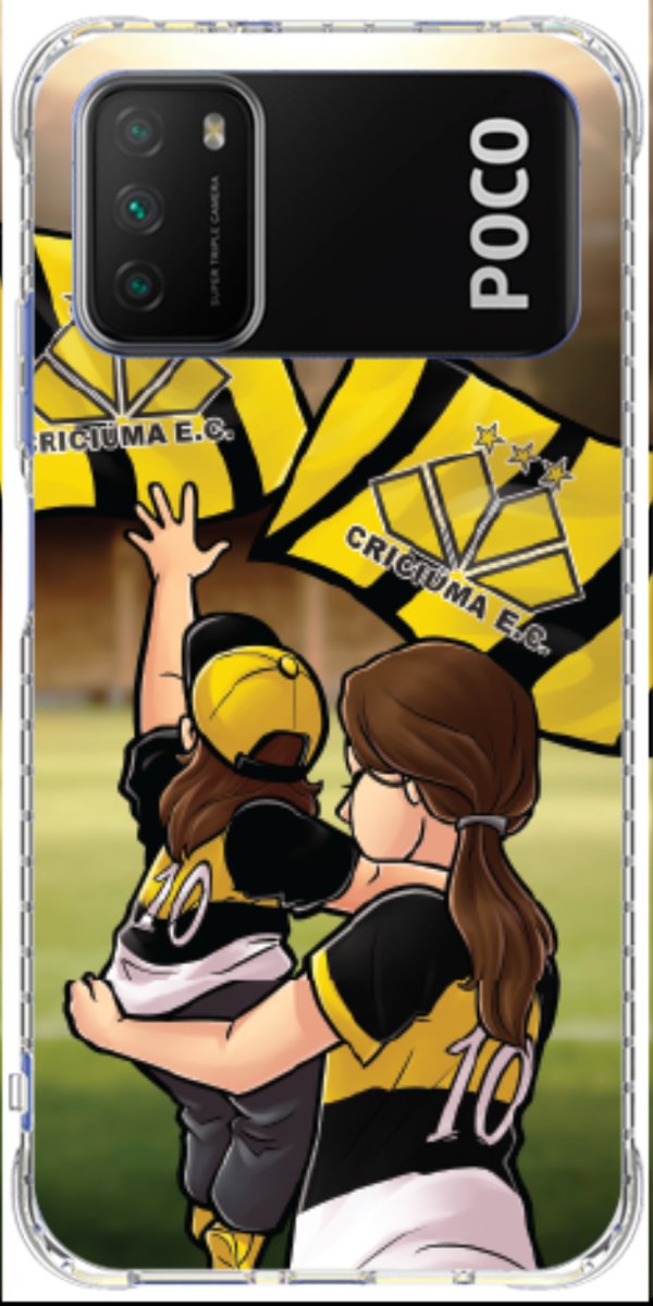 Capinha para celular Crciúma Torcedor Oficial 01