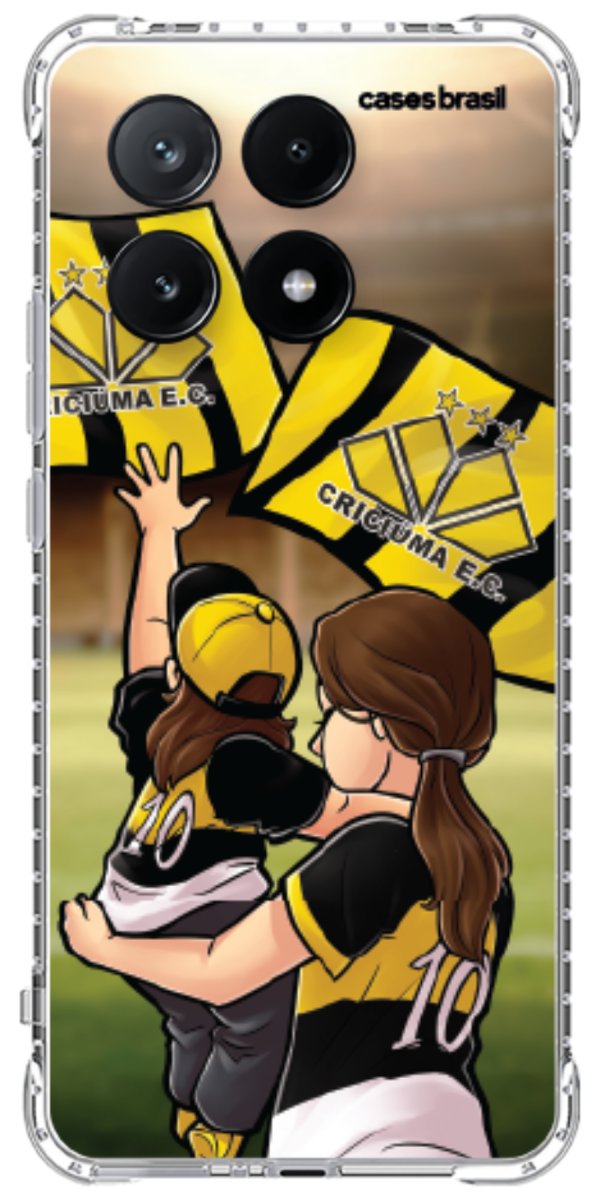 Capinha para celular Crciúma Torcedor Oficial 01