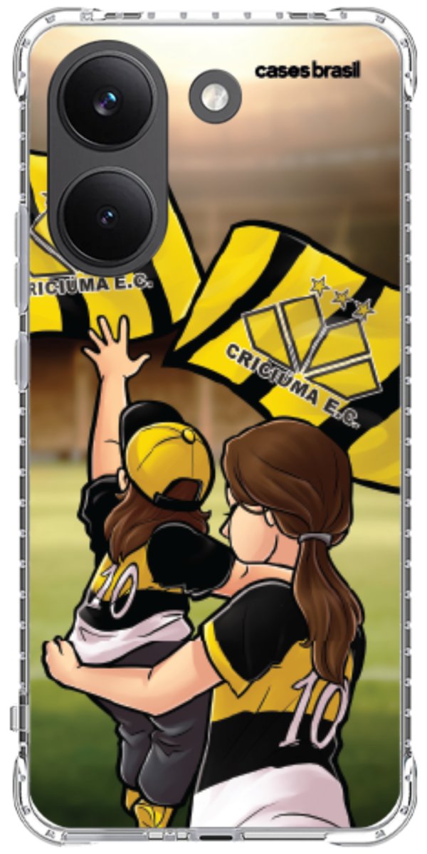 Capinha para celular Crciúma Torcedor Oficial 01