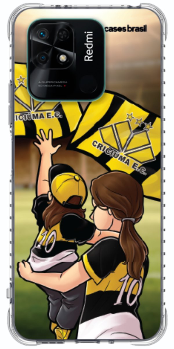 Capinha para celular Crciúma Torcedor Oficial 01