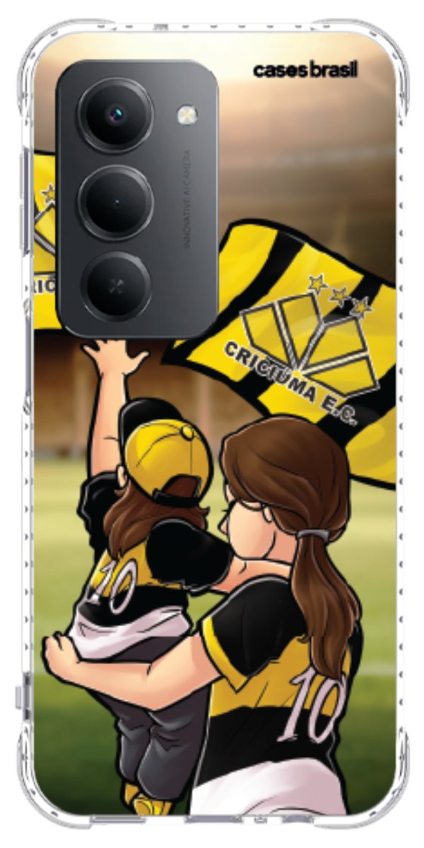 Capinha para celular Crciúma Torcedor Oficial 01