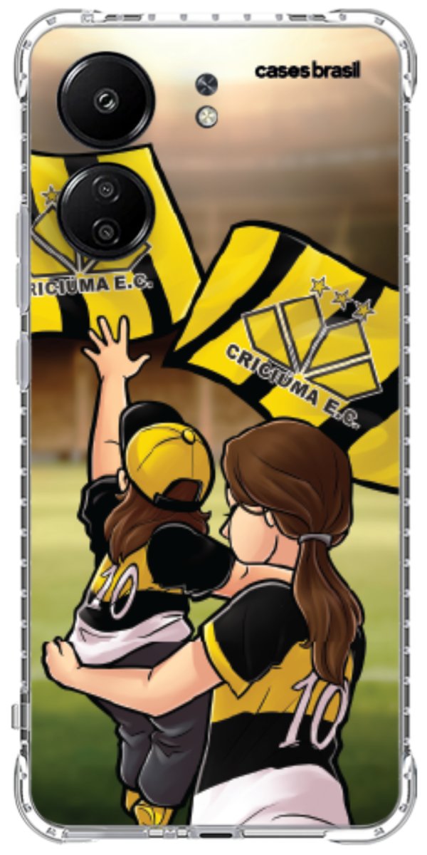 Capinha para celular Crciúma Torcedor Oficial 01