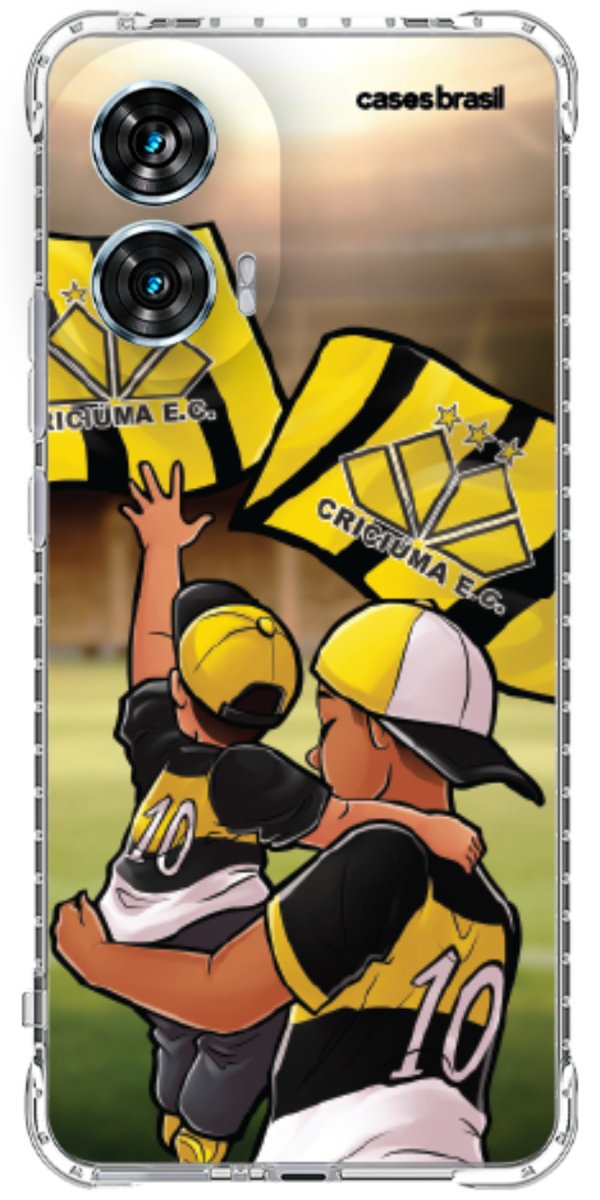 Capinha para celular Crciúma Torcedor Oficial 02