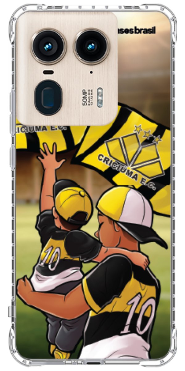 Capinha para celular Crciúma Torcedor Oficial 02