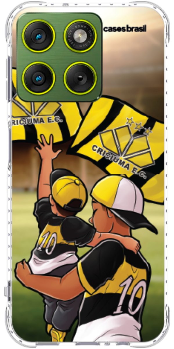 Capinha para celular Crciúma Torcedor Oficial 02