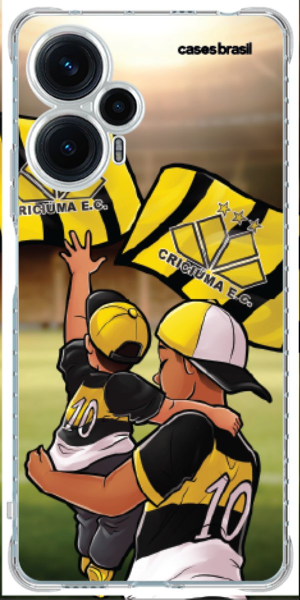 Capinha para celular Crciúma Torcedor Oficial 02