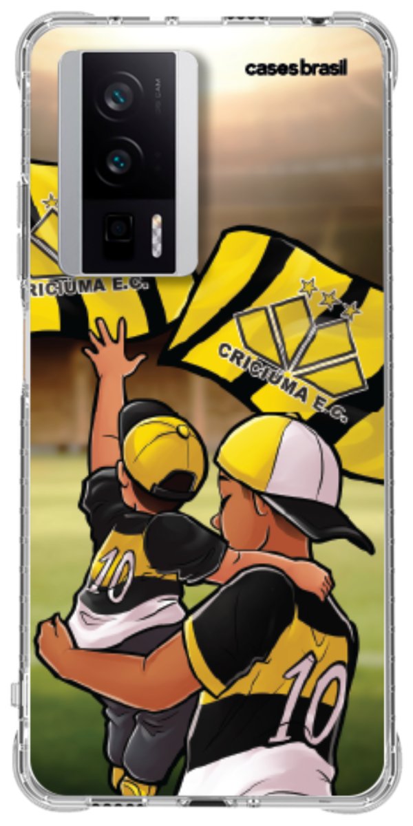 Capinha para celular Crciúma Torcedor Oficial 02