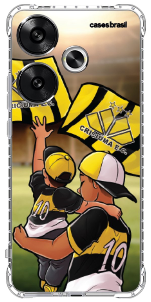 Capinha para celular Crciúma Torcedor Oficial 02