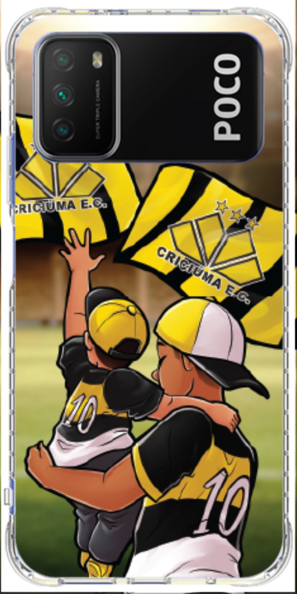 Capinha para celular Crciúma Torcedor Oficial 02